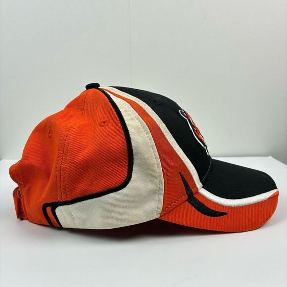 NFL Cincinnati Bengals Adjustable Football Team Hat Tiger Orange White Black Y2K - Picture 4 of 11